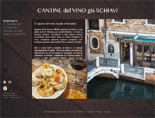 Tablet Screenshot of cantinaschiavi.com